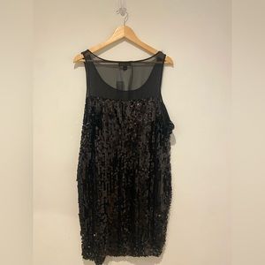 Forever21 Sequin and mesh dress